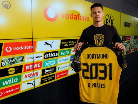 Borussia Dortmund anuncia a contratação de Kauã Prates