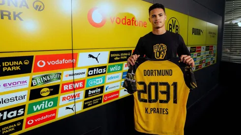 Kauã Prates foi anunciado pelo Borussia Dortmund