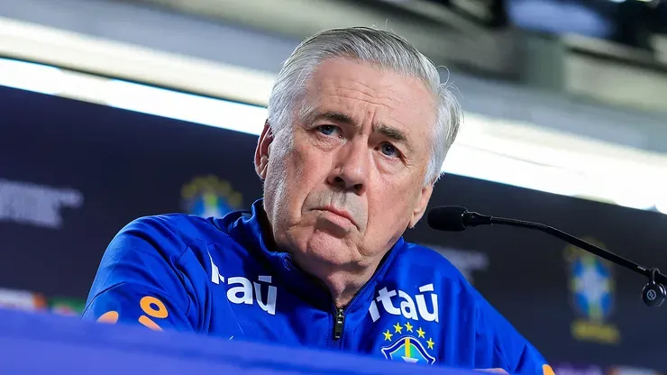 Carlo Ancelotti, técnico do Brasil (Photo by Buda Mendes/Getty Images)