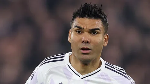 Casemiro deixará o Manchester United. Foto: Justin Setterfield/Getty Images