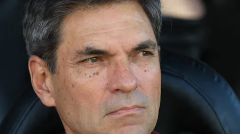 Mauricio Pellegrino explica como fez o Lanús vencer o Flamengo na Recopa Sul-Americana. (Foto: Buda Mendes/Getty Images)