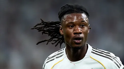 Manchester United está interessado em Camavinga, do Real Madrid. Foto: Angel Martinez/Getty Images