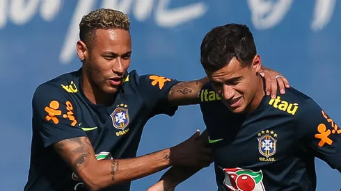 Neymar e Coutinho pode retomar parceria no Santos. Foto: Buda Mendes/Getty Images