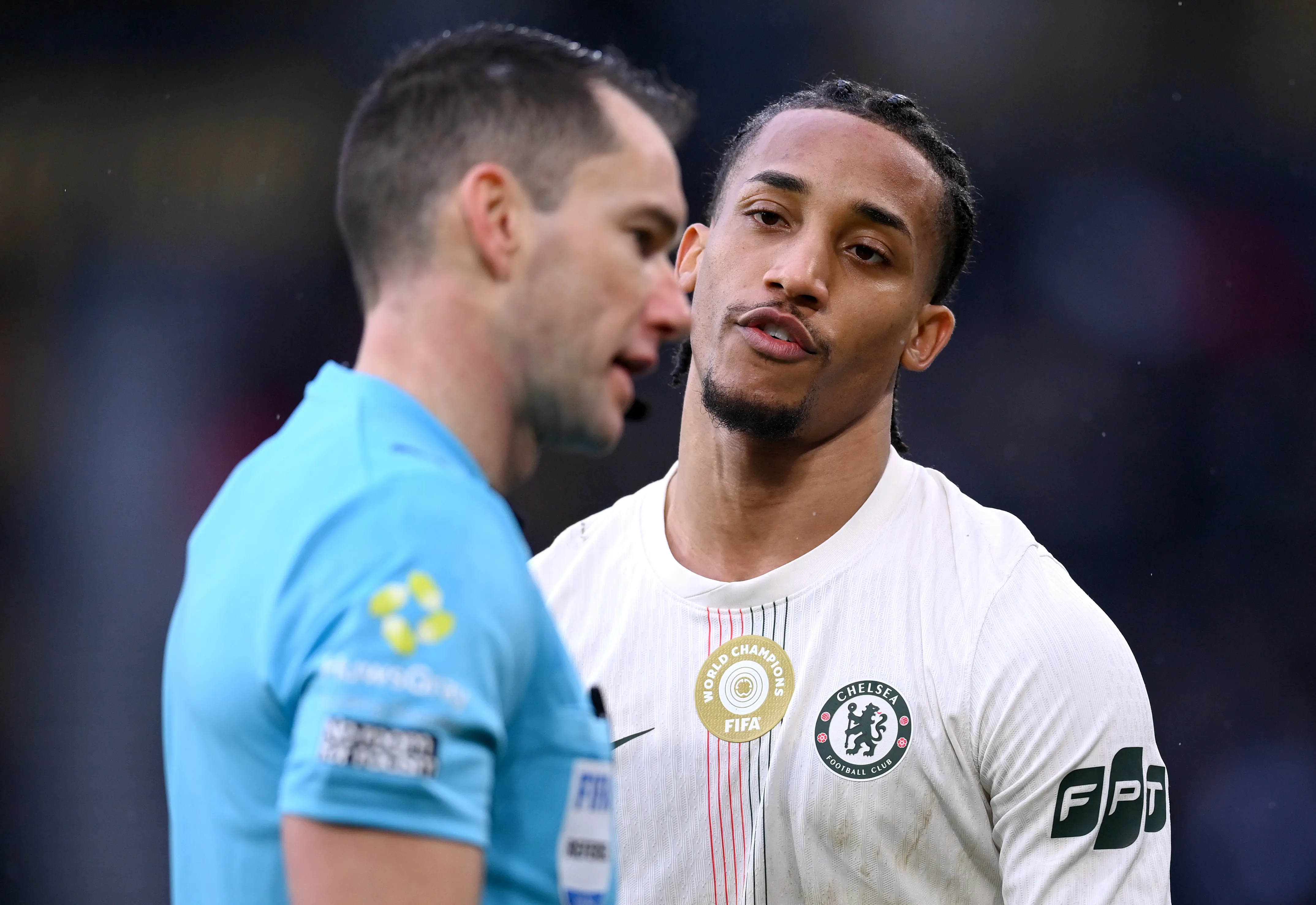João Pedro em jogo do Chelsea na Premier League. Foto: Ben Roberts Photo/Getty Images