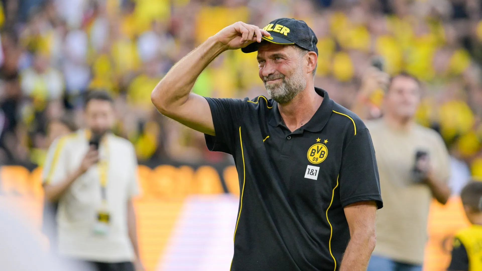 Klopp também é figura marcante no Borussia Dortmund (foto: Sascha Schuermann/Getty Images)