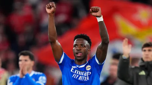 Vini Jr foi o autor do gol da vitória do Real Madrid sobre o Benfica; camisa 7 tem sido protagonista do time