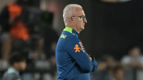 Em coletiva no Corinthians, Dorival Júnior critica gestão de atletas estrangeiros no país. (Foto de Marcelo Endelli/Getty Images)