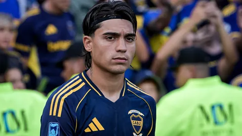 Zeballos em campo com o Boca Juniors. Foto: Marcelo Endelli/Getty Images