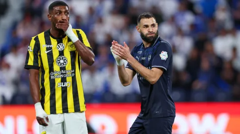 Al-Hilal e Al-Ittihad empatam. Foto: Yasser Bakhsh/Getty Images