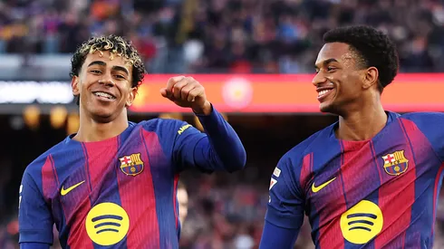 Barcelona se prepara para ouvir propostas de United e Inter por Balde. (Photo by Judit Cartiel/Getty Images)