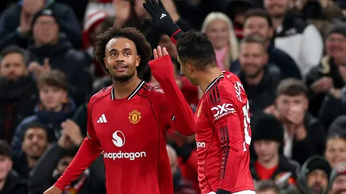 Manchester United pode negociar Joshua Zirkzee com Juventus e Roma. (Photo by Michael Regan/Getty Images)