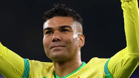 Casemiro entra no radar do Palmeira após saída do Manchester United ser confirmada. (Foto: Ryan Pierse/Getty Images)