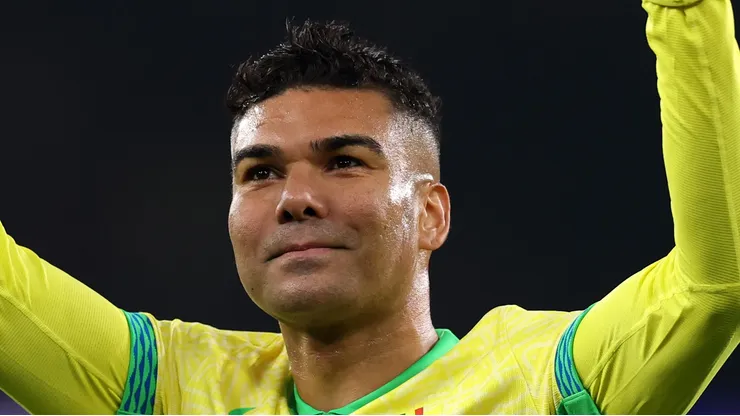 Casemiro entra no radar do Palmeira após saída do Manchester United ser confirmada. (Foto: Ryan Pierse/Getty Images)
