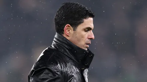 Mikel Arteta durante partida. (Foto: Michael Regan/Getty Images)