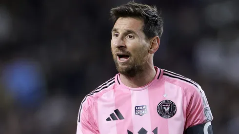 Messi se revolta após derrota do Inter de Miami. Foto: Ryan Sirius Sun/Getty Images