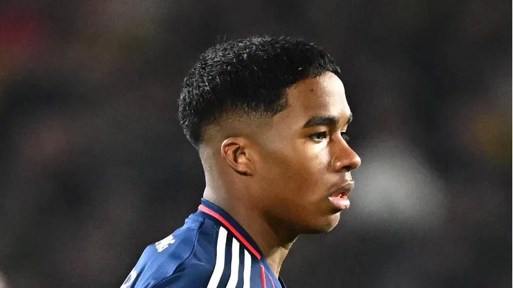 Endrick faz jogo discreto pelo Lyon e não evita derrota para o Strasbourg. Foto: IMAGO / PRESSE SPORTS