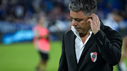 Pressionado, Marcelo Gallardo pede tempo à diretoria para decidir futuro no River Plate. (Foto de Marcelo EndelliGetty Images)
