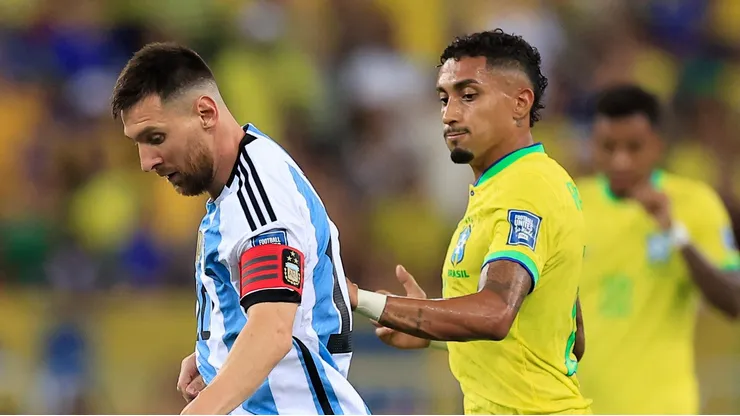 Superclássico das Américas: A busca por novos protagonistas na era pós-Messi. (Foto de Buda Mendes/Getty Images)