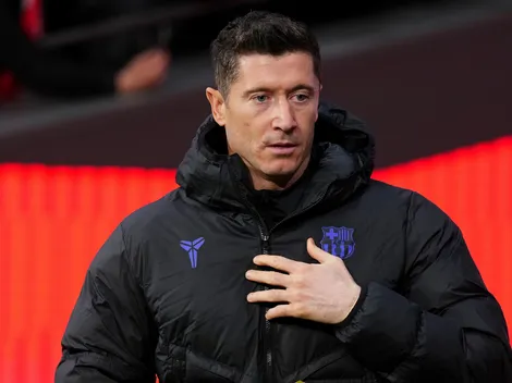 Lewandowski treina com máscara e pode reforçar o Barcelona