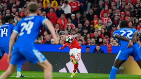 Benfica vai recorrer da suspensão de Prestianni. Foto: IMAGO / Fio de imprensa ZUMA