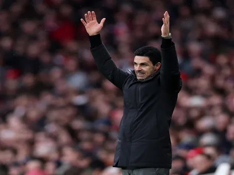 Arteta celebra o Arsenal na Premier League e destaca Eze