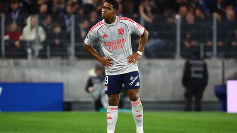 Endrick é criticado no Lyon. Foto:<br />
IMAGO / PRESSE SPORTS