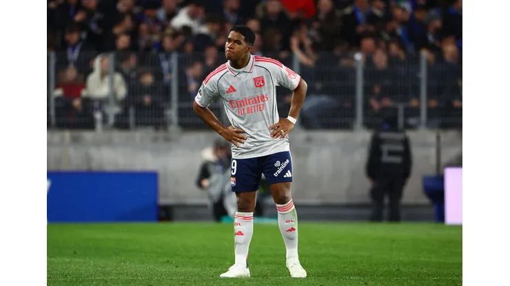 Endrick é criticado no Lyon. Foto: IMAGO / PRESSE SPORTS