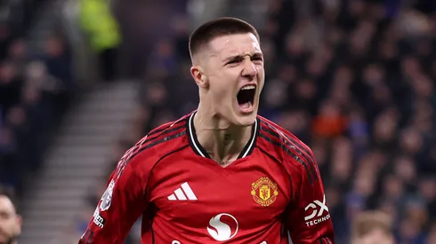 Manchester United vence o Everton e entra no G4 da Premier League. (Photo by Carl Recine/Getty Images)