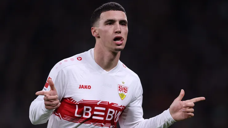 El Khannouss é o novo alvo do Tottenham. Foto: Selim Sudheimer/Getty Images