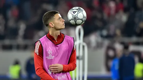 Christos Mouzakitis, do Olympiacos. (Foto: Milos Bicanski/Getty Images)