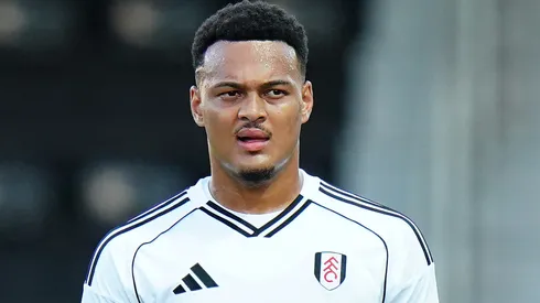 Rodrigo Muniz em campo pelo Fulham. Foto: Gualter Fatia/Getty Images