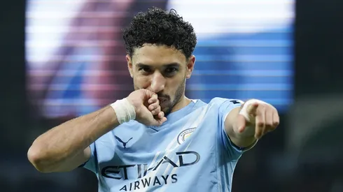 Barcelona está de olho em Omar Marmoush, atacante do Manchester City, segundo o portal SPORT. Foto: IMAGO / Sportimage