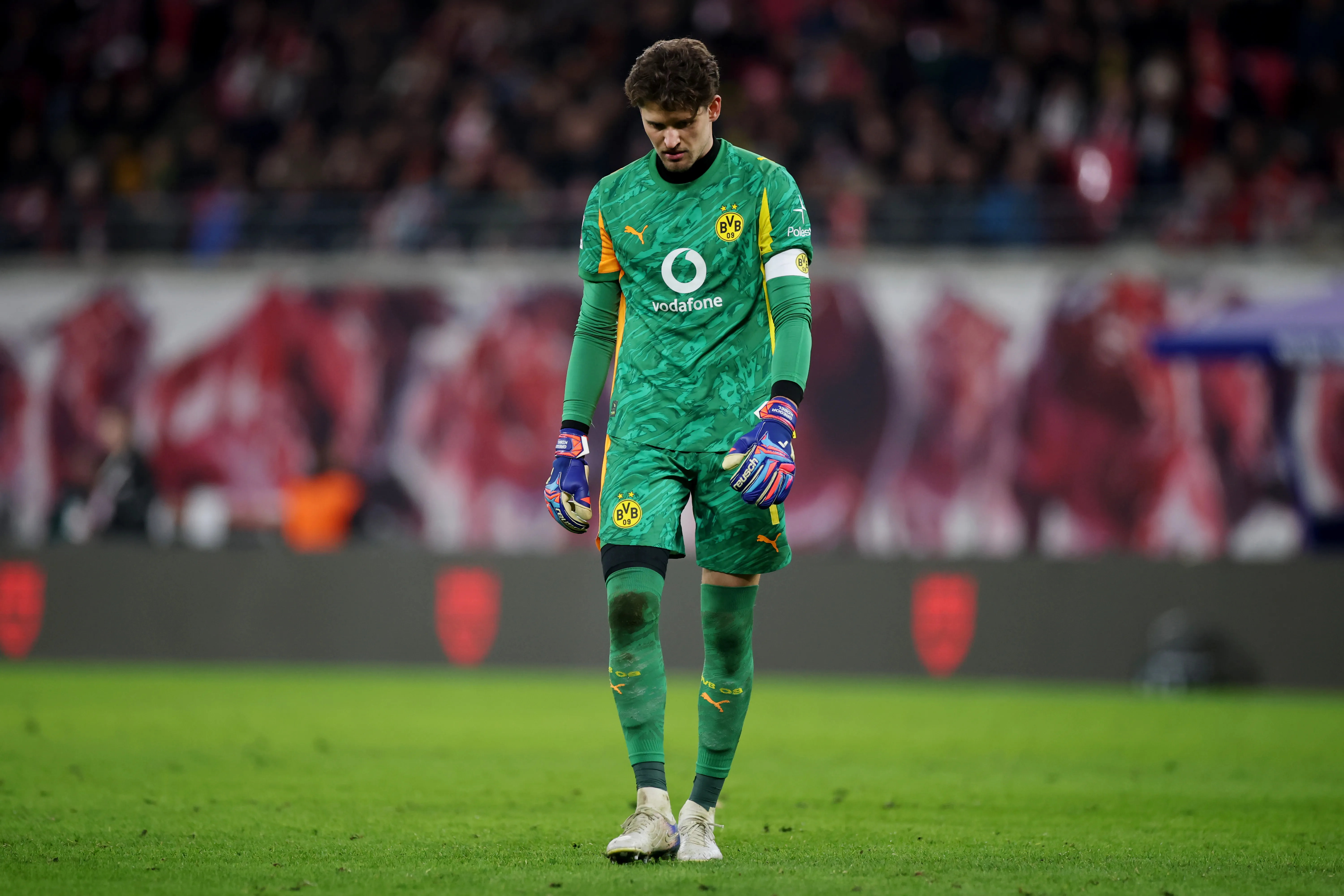 Kobel, do Borussia Dortmund, é um dos favoritos da diretoria merengue. (Foto: Alex Grimm/Getty Images)