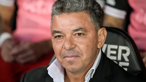 Marcelo Gallardo de saída do River Plate. Marcelo Endelli/Getty Images.