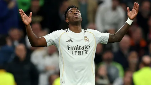 Vinicius Júnior marca nos dois jogos. Foto: Clive Brunskill/Getty Images
