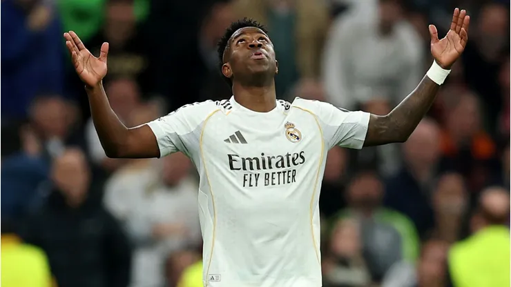 Vinicius Júnior marca nos dois jogos. Foto: Clive Brunskill/Getty Images