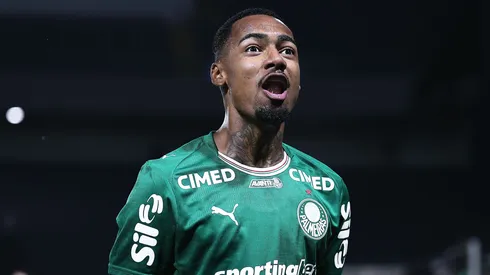 Allan marca pelo Palmeiras contra o Fluminense. (Foto: Ettore Chiereguini/AGIF