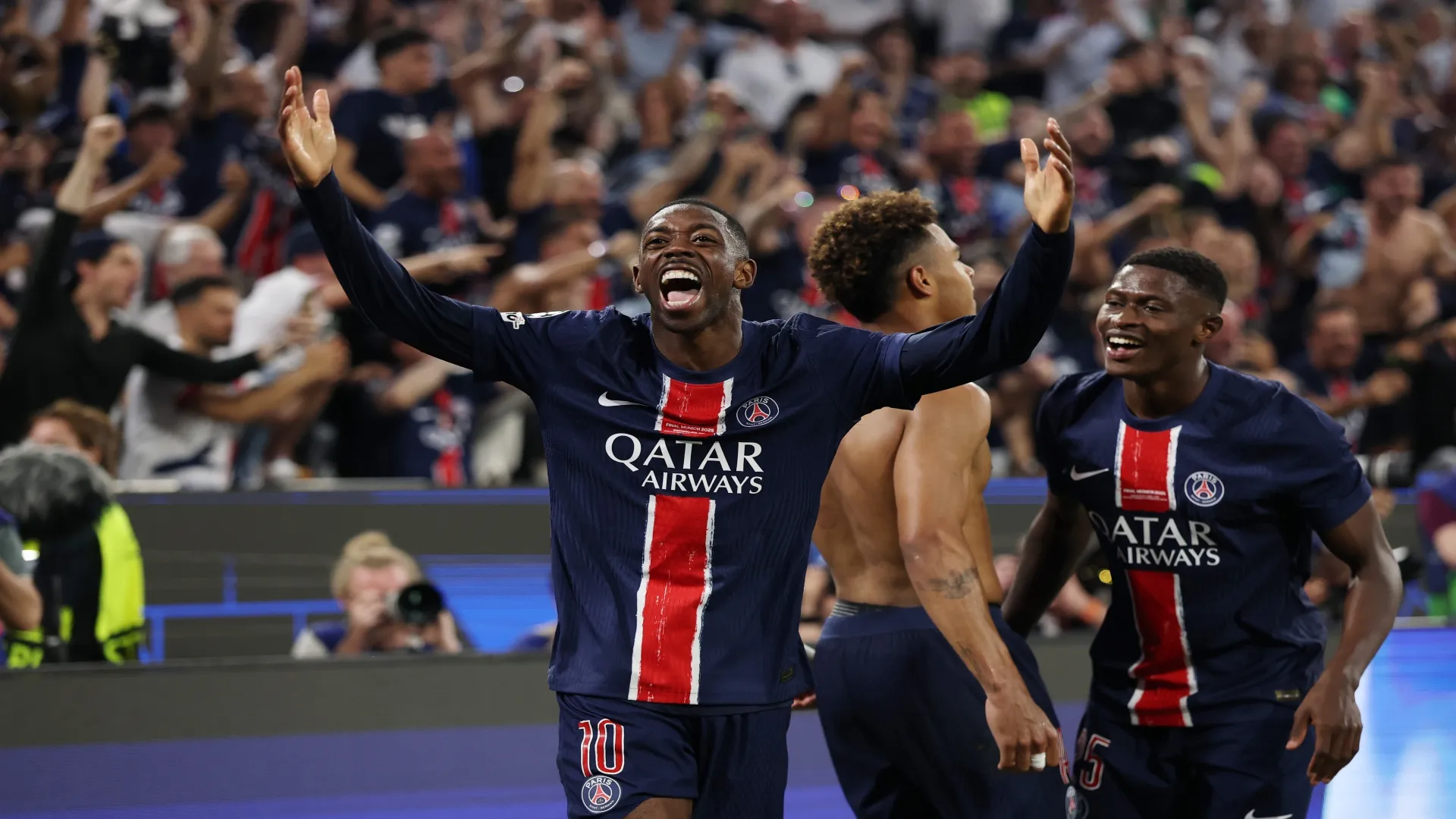 Doué e Dembélé – Lars Baron/Getty Images
