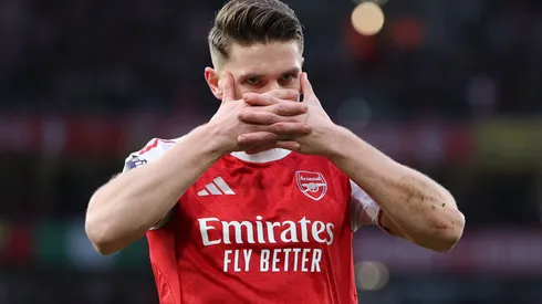 Martínez aposta em Gyökeres como goleador do Arsenal. Foto: Justin Setterfield/Getty Images