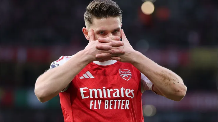 Martínez aposta em Gyökeres como goleador do Arsenal. Foto: Justin Setterfield/Getty Images