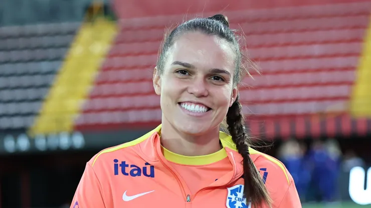 Ana Vitória pela Seleção Brasileira Feminina (Créditos: Lívia Villas Boas/Staff Images/CBF)