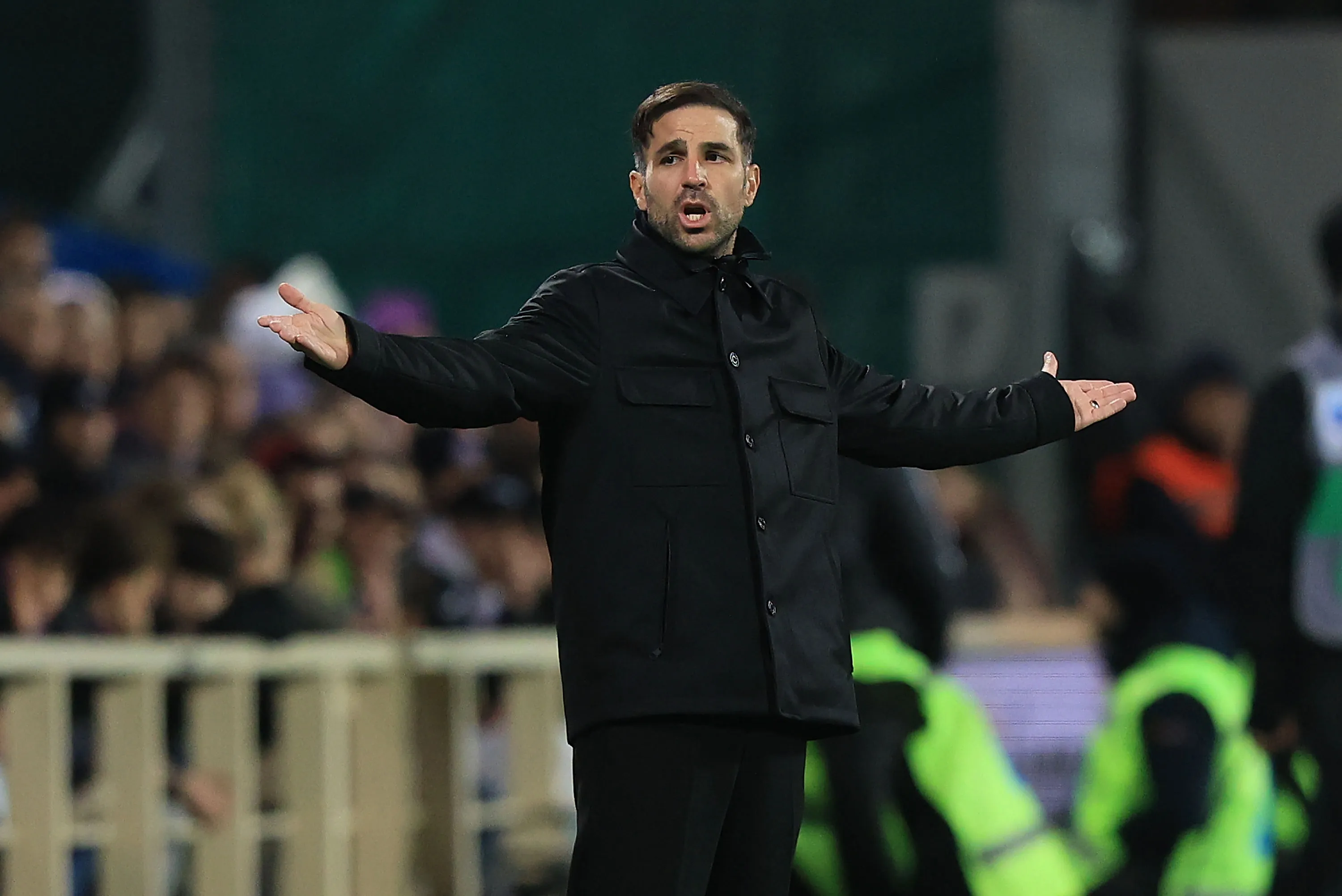 Cesc Fabregas no Como. (Foto: Gabriele Maltinti/Getty Images)