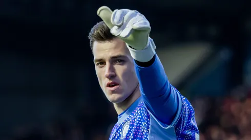 Michael Carrick planeja integração de Radek Vítek ao elenco principal do United. (Foto de Leila Coker/Getty Images)