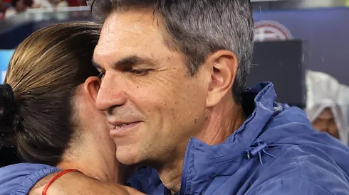 Mauricio Pellegrino, técnico do Lanús, comenta título da Recopa Sul-Americana contra o Flamengo. (Foto: Wagner Meier/Getty Images)