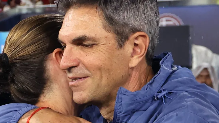 Mauricio Pellegrino, técnico do Lanús, comenta título da Recopa Sul-Americana contra o Flamengo. (Foto: Wagner Meier/Getty Images)