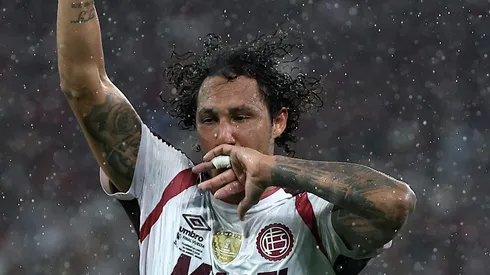 Herói do Lanús, Canale emociona ao revelar sonho de marcar no Maracanã desde a infância. (Foto de Wagner Meier/Getty Images)