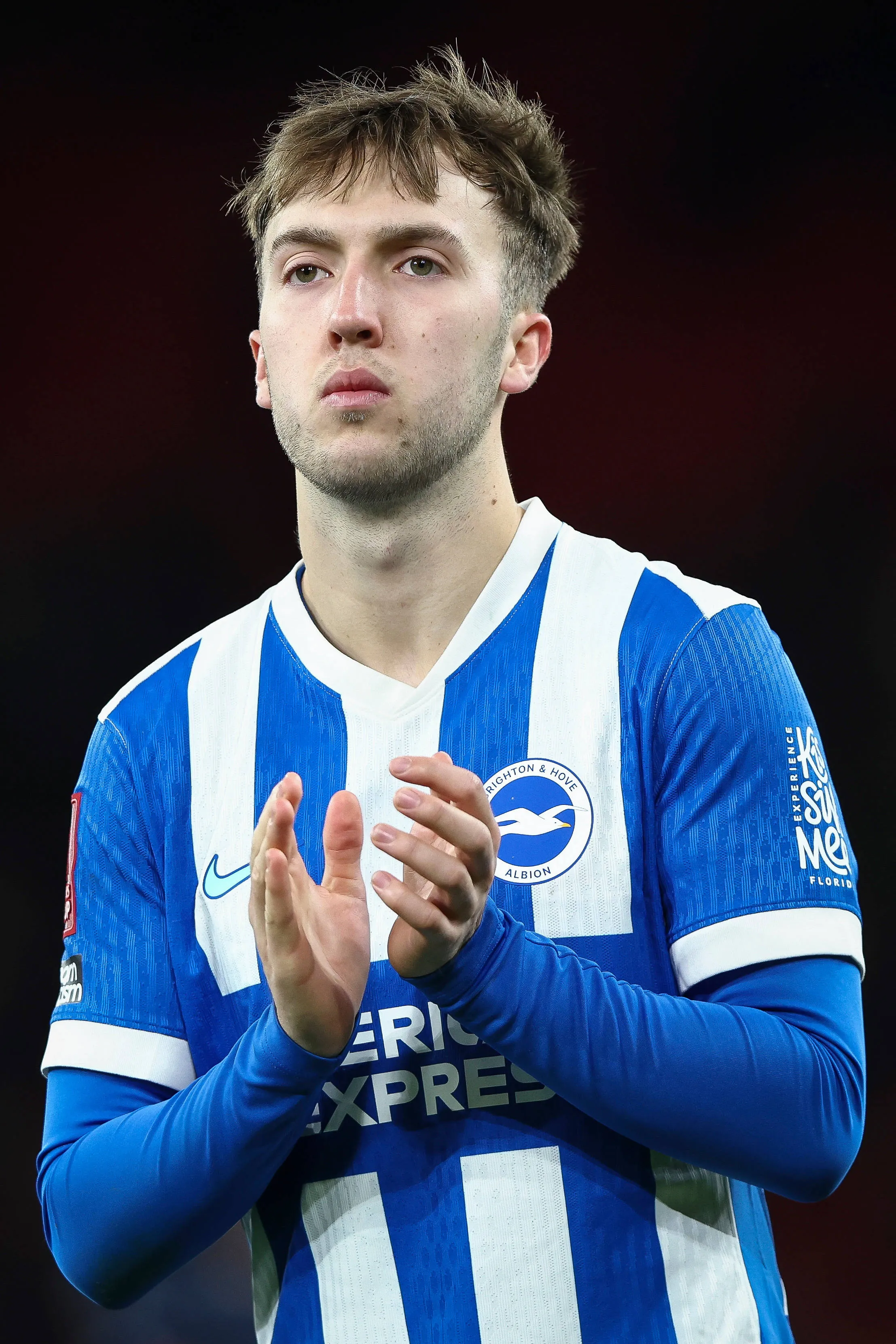 Jack Hinshelwood, meio-campista do Brighton. Foto: IMAGO / Every Second Media
