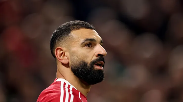 Salah em jogo do Liverpool