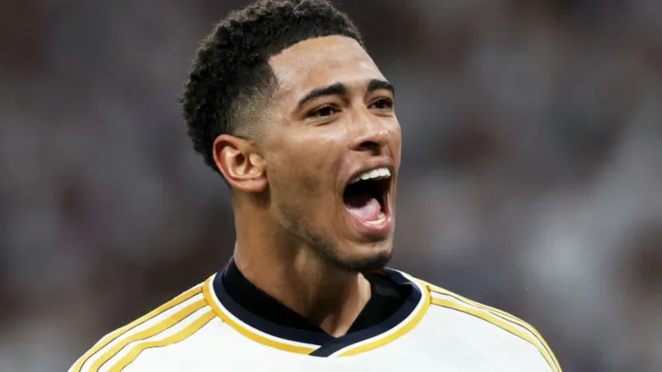 Bellingham não vai atuar em Real Madrid x City. Clive Brunskill/Getty Images.