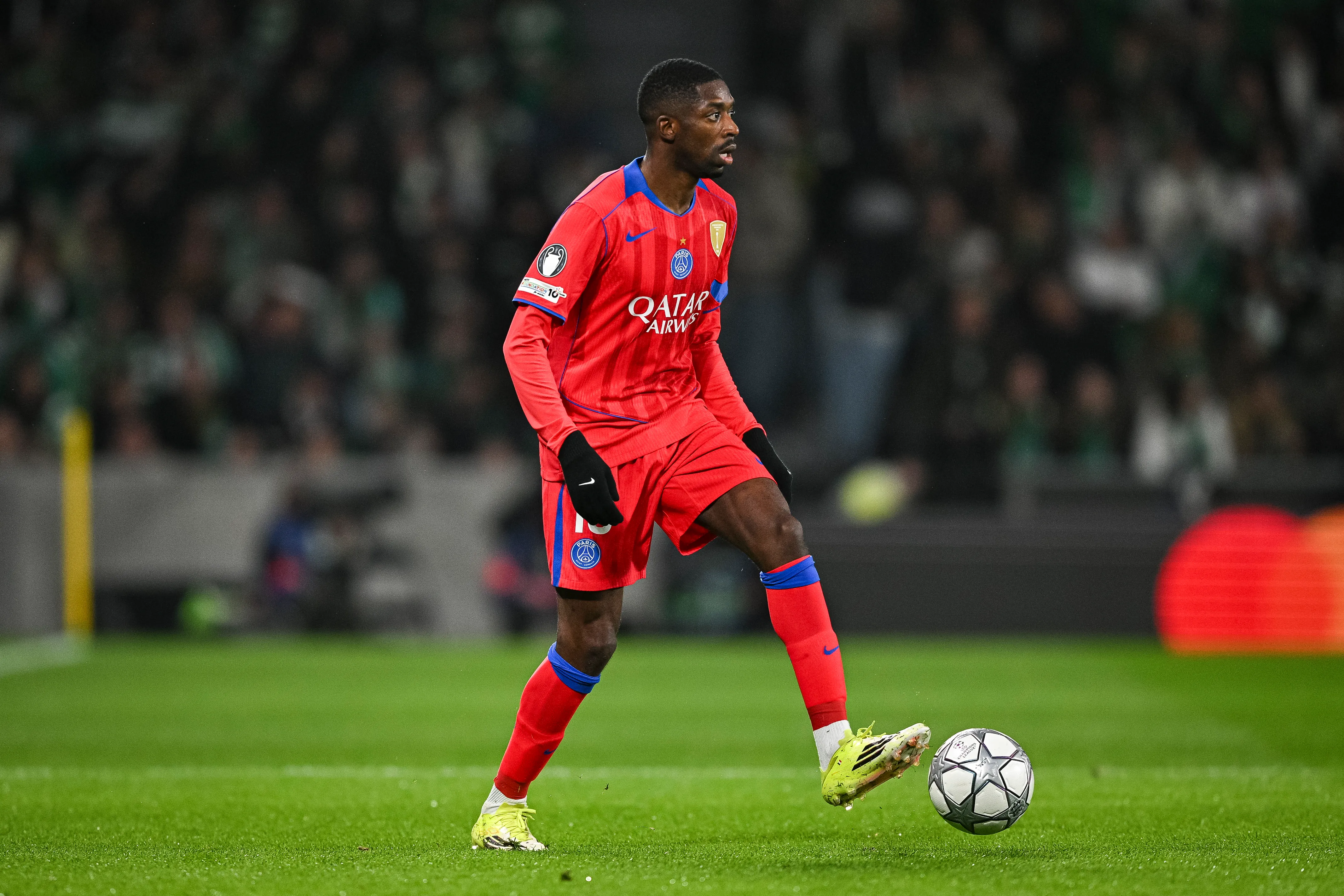 Lesionado, Dembélé deve ser desfalque em PSG x Le Havre Foto: Octavio Passos/Getty Images